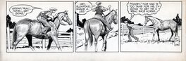 Frank Godwin - Rusty Riley - Daily strip (26 Janvier 1955) - Planche originale