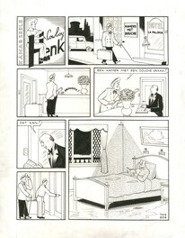 Comic Strip - Cowboy Henk: "Une chambre avec douche, s'il vous plaît..."