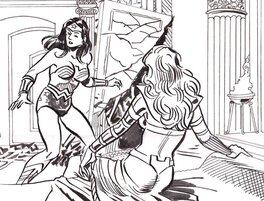 Détail Wonderwoman et Khyrana