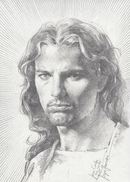 José González - Christ - Original Illustration
