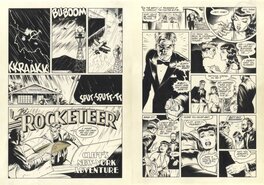 Dave Stevens - The Rocketeer, Volume 2, Cliff's New York Adventure - Planche originale