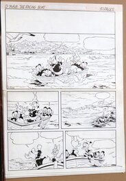 Vicar - Donald et les sports nautiques - 28 mai 1984 - Comic Strip