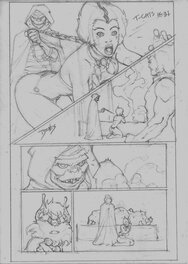 Original art - Thundercats - The Return #4 p21 - Crayonné Original art - Thundercats - The Return #4 p21 - Crayonné
