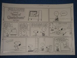Snoopy et les Peanuts - Planche originale