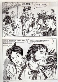 Alberto Del Mestre - Ombres chinoises - La Schiava n°25 planche 149 (série jaune n°130) - Comic Strip