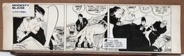 Jim Holdaway - " Uncle Happy"- 1965 -  Et hop ! Lire trop attentivement peut nuire à la santé !! - Comic Strip