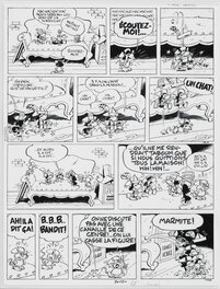 Raymond Macherot - Sibylline - Sibylline et la betterave - pl.13 page 35 - Comic Strip
