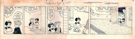 Ernie Bushmiller - Nancy - Planche originale