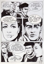 Bruno Tremulo - Planche italienne, histoire et publication inconnues - Comic Strip