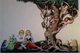 Ron Embleton - Dean's Enchanting Stories from the Magic Castle - Illustration originale