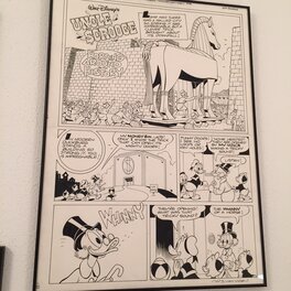 William Van Horn - Uncle Scrooge - Horsing Around with History, Page 1 - Comic Strip