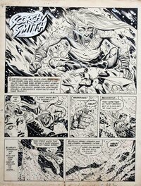 Alvin Hollingsworth - Scorchy Smith sunday 1954 - Comic Strip