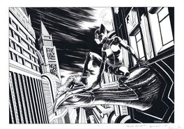 Laurent Sieurac - Catwoman par Sieurac - Original Illustration