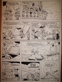 Marcel Remacle - Le Vieux Nick et Barbe Noire n° 8, « Sa Majesté se rebiffe », planche 41, 1963. - Comic Strip