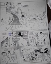 Fabrice Lebeault - Horologiom - Tome 6 - planche 25 - Il neige - Comic Strip