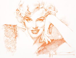 José González - Marilyn - Original Illustration