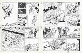 Tif et Tondu -Tome 19: "Sorti des Abîmes" - P 37/38 Tif et Tondu -Tome 19: "Sorti des Abîmes" - P 37/38