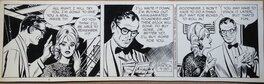 John Prentice - Rip Kirby Strip - Planche originale