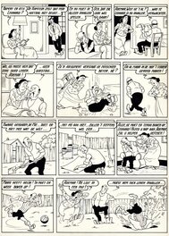 Willy Vandersteen - De familie Snoek - La famille Guignon - Comic Strip