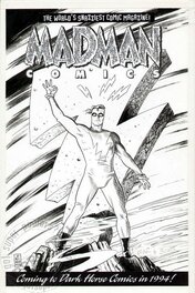 Mike Allred - Allred: Madman Comics advert art - Original Illustration