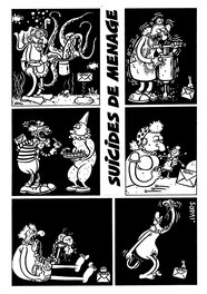 Éric Ivars - Suicides de ménage - Comic Strip
