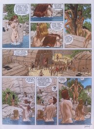 André Juillard - Plume aux vents tome 2, "L'oiseau-tonnerre" - Comic Strip