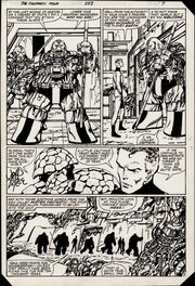 John Byrne - Fantastic Four 253 page 5 - Original art