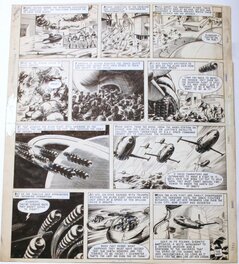 Geoff Campion - Jet Ace Logan - 12 Août 1967 - TIGER & HURRICANE - Comic Strip