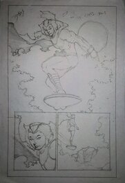 Original art - Thundercats - The Return #4 p1 - Crayonné Original art - Thundercats - The Return #4 p1 - Crayonné
