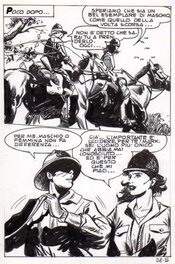 Cosimo Auricchio - Planche 5 de l'histoire Caccia Grossa - Comic Strip