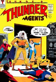 Couverture THUNDER AGENTS 6
