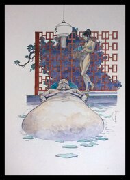 Hermann - Couverture Zhong Guo - TT - Original Cover
