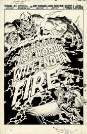 John Buscema - Avengers 61 page 1 - Comic Strip
