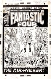 John Buscema - Fantastic Four 120 cover - Couverture originale