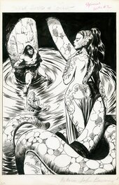 John Buscema - Marvel Super Special 2 frontispiece - Comic Strip