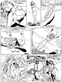 Stan Drake - Kelly Green  1, 2, 3, Mourez  page 2 - Comic Strip