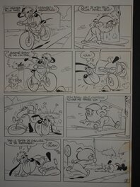 Gen-Clo - Gen-Clo - Droopy - D'un vélo l'autre- planche 3 - Comic Strip