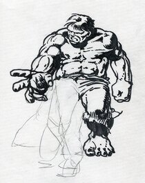 Liberatore - Hulk - Œuvre originale