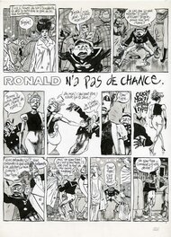 Blutch - Waldo's Bar - récit complet :"Ronald n'a pas de chance". - Comic Strip