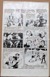 André Gaudelette - Le grand KO - camera 34 N° 20  du 1er février 1950 - Comic Strip