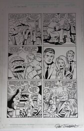Dan Jurgens - Fantastic Four - Domination Factor - Issue 2 - Page 3 - Planche originale