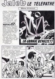 Yves Chantereau - La grande révolte - Jaleb le télépathe épisode 18, Futura n°18 (Lug) - Comic Strip