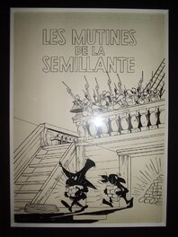 Couverture originale - Le Vieux Nick et Barbe Noire n° 5, « Les Mutinés de la Sémillante », 1962.