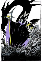 Tom Hodges - Maleficent - Original Illustration