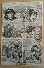 Ernie Colon - Planche originale 21 de Savage Sword Of Conan 66 - Comic Strip