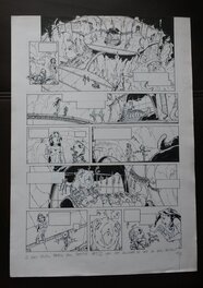 Planche originale 37 de Tessa, agent intergalactique tome 1 Planche originale 37 de Tessa, agent intergalactique tome 1