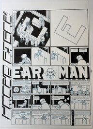 Comic Strip - Chris Ware - Rusty Brown - Ear-Man