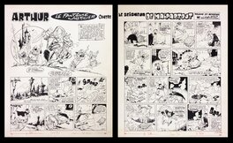 Cézard - 1963 - Arthur le fantôme justicier - Le seigneur de Malpartout - Comic Strip
