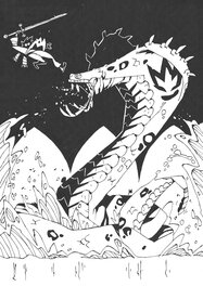 Jon Lankry - C for Chamber of Secrets - Original Illustration