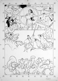 Cyril Pedrosa - Couverture Ring Circus - Couverture originale